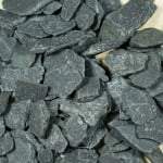 Шистов камък, 20 - 40 mm, 500 g, черен