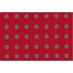 Перфориран картон, 260 g/m2, 34 x 48 cm, 1л, червен