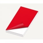 Скицник, 120 g/m2, червена корица, бял