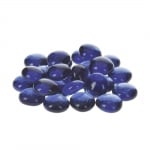 Стъклени камъчета, Glas-Nuggets, 18-20 mm, 100 g / 20-30 бр., сини