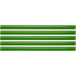 Силиконови пръчки за топло лепене YATO, Ø 11.2 x 200 mm, 5 броя, зелени