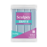 Глина Sculpey III, 57g, Arctic Blue