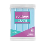 Глина Sculpey III, 57g, Aqua