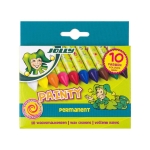 Комплект цветни восъчни пастели JOLLY PAINTY, 10 цвята