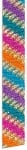 Лента декоративна UNIBAND, 12 mm, 10 m, многоцветна