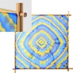 Текстилна течна боя/фиксатор студен батик JAVANA, 100 ml+250gr, синьо черена
