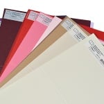 Картичка цветен картон RicoDesign, PAPER POETRY, HB6, 200g, TR.HWEISS