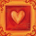 Комплект акрилни бои Hobby Line, романтични матови, 6 x 20 ml