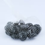 Стъклени камъчета, Glas-Nuggets, 18-20 mm, 100 g / 20-30 бр., черен опал
