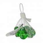 Стъклени камъчета, Glas-Nuggets, 18-20 mm, 100 g / 20-30 бр., преливащи цветове, светлозелени