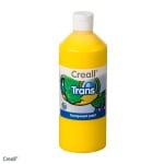 Прозрачна водна боя CREALL TRANS, 500 ml, жълта