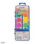 Комплект водни боички CREALL, 12 цвята с четка
