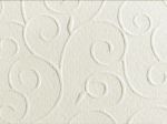 Преге картон, 220 g/m2, 50 x 70 cm, 1л, арабески старинно бял