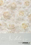 Картон паспарту "Бели рози с поеми", 200 g/m2, А4, 5л в пакет, бял