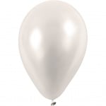 Бели кръгли балони, ф23 cm, 10 бр.