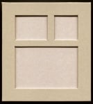 Рамка декоративна за украсяване, 20.5 x 22.5 cm, натурална