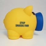 Касичка-прасенце STOP SMOKING FUND, пластмаса