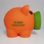 Касичка-прасенце PIG MONEY ALWAYS FUNNY, пластмаса