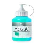Акрилна боя ARTISTS' ACRYLIC, 500 ml, Bright Aqua Green