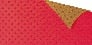 Фолио двустранно ламинирано ALU, 100g/m2, 50x78 cm, 1 р., червено/златно
