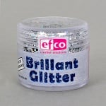 Brillant Glitter holo, брилянтен блясък, 9 g, сребро
