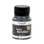 Акрилна боя CREALL-STUDIO-ACRYLICS, 500 ml, черна
