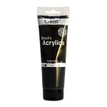 Акрилна боя CREALL-STUDIO-ACRYLICS, 250 ml, черна