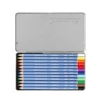 Комплект акварелни моливи CretaColor, MARINO, 12 цвята