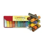 Комплект ART CHUNKY, 12 цвята въглен + графит