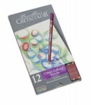 Комплект цветни моливи Cretacolor, KARMINA, 12 цвята