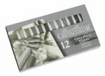Комплект пастели Cretacolor, BROWN CHALKS, 12 бр., сиви