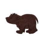 Деко фигурка кафява мечка, Filz, 40 mm