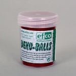 Декоративни топчета, Deko-Balls transparent, Ø 0.5 mm, 50 g, червени