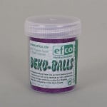 Декоративни топчета, Deko-Balls transparent, Ø 0.5 mm, 50 g, лилави