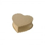 Картонена кутия, Сърце, 9.5х9х3.5 cm, 2 части