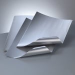 Алуминиево фолио, 20 х 30 см / 0,30 мм, 2 бр., сребро