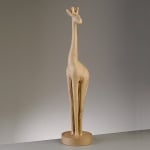 Фигура от папие маше, жираф, 62,5 x 12 cm