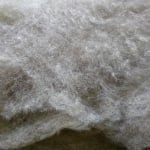 Филц от чиста овча вълна, 50гр, натурално кафяв