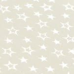Фото картон с орнаментен лак, 220 g/m2, 47 x 69 cm, 1л, старинно бял със звезди