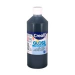 Гланцова боя CREALL Gloss, 500 ml, черна