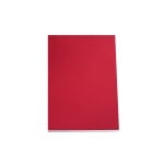 Хартия за скици, 120 g/m2, А5, 50л в червен блок, бяла