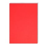 Хартия за скици, 120 g/m2, А1, 50 л. в червен блок, бяла