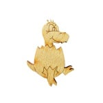 Комплект дървени деко фигурки Динозаври, 6 части