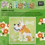 Комплект мозайка с пайети RicoDesign, "Куче", 30.5 x 30.5 cm