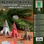 Комплект за оригами, Weihnachtswichtel, 20 x 20 cm, 18 л.