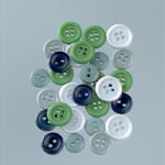Копчета, зелени тонове, 10 - 15 mm, 40 g