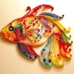 Креативен комплект Paper filigree  «Home aquarium»