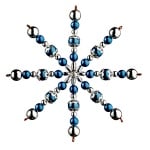 Креативен комплект Pearl Star Craft Kit, Ø 10 cm, 1 брой, сини/ сребро