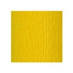 Креп-хартия усилена, 130 g/m2, 50 x 250 cm, 1 ролка, лимонено жълта