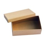 Кутия от папие маше, 16,5 x 10,5 x H 5 cm